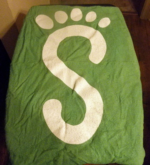 Savannah Foot Logo Towel